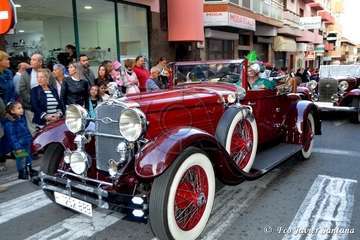 La Cabalgata Real recorre la zona comercial de Los Llanos de Telde (Foto Antonio Alí y Francisco Javier Santana)